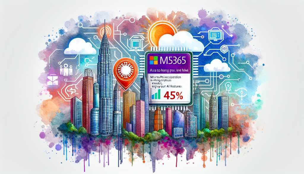 Microsoft 在亚洲测试 M365 涨价 45%，以确保用户享受 AI 功能