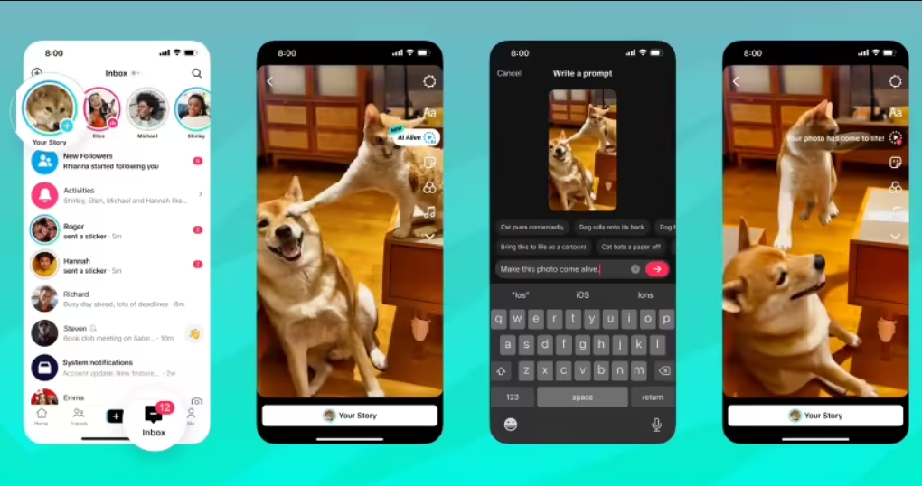 TikTok 上线图生视频 AI 功能：可生成富有运动感、氛围感的创意内容