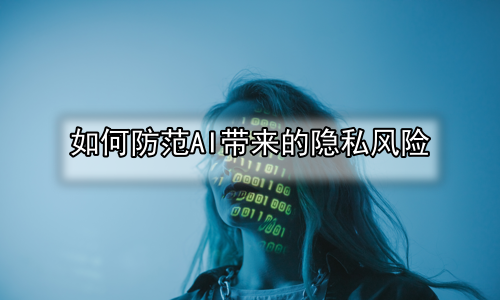 如何防范AI带来的隐私风险