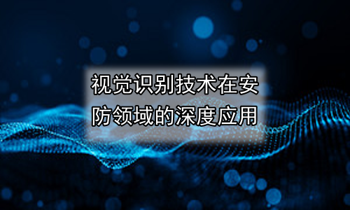 视觉识别技术在安防领域的深度应用