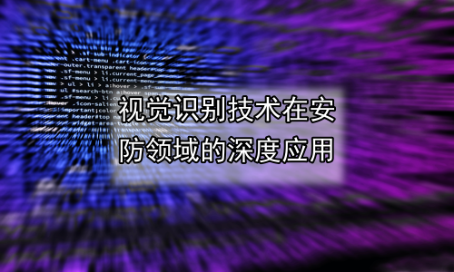 视觉识别技术在安防领域的深度应用