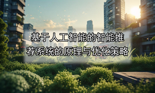 基于人工智能的智能推荐系统的原理与优化策略