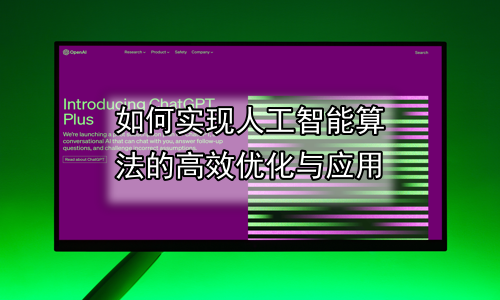 如何实现人工智能算法的高效优化与应用