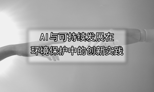 AI与可持续发展在环境保护中的创新实践