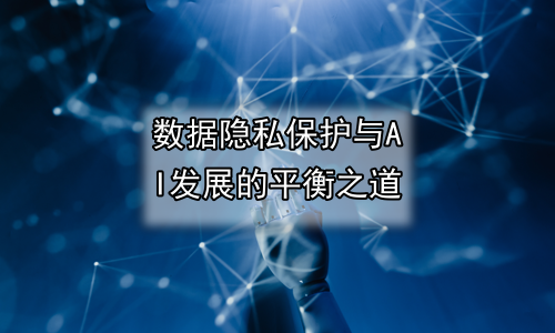 数据隐私保护与AI发展的平衡之道
