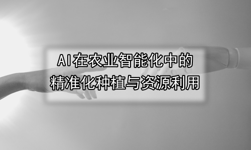 AI在农业智能化中的精准化种植与资源利用