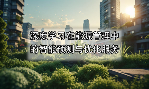 深度学习在能源管理中的智能预测与优化服务