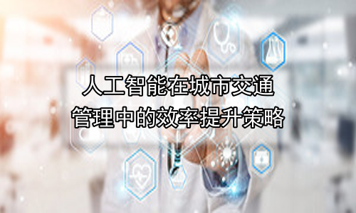 人工智能在城市交通管理中的效率提升策略
